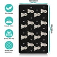 thumbnail image 5 of Funny Poodle Dog Bowl Mat,Non Slip Dog Placemats Feeding Floor Mat for Food and Water, 5 of 6