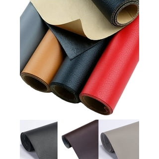 Self-adhesive Leather Fabric, Faux Leather Fabric, Leather Repair Patch,  Artificial Sheets Fabric, by the Half Yard 