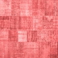 thumbnail image 1 of Ahgly Company Indoor Square Abstract Red Contemporary Area Rugs, 4' Square, 1 of 4