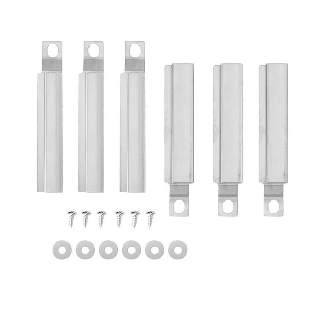 Xewsqmlo 6 Sets Gas Grill Crossover Tube BBQ Replacement Parts for