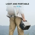 thumbnail image 3 of EF EcoFlow Portable Power Station RIVER 2 Max Lite,500Wh LFP Battery,1000W Solar Generator for Outdoor,Home Use, 3 of 8