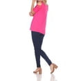 thumbnail image 4 of White Mark Women's Cold Shoulder Lace Neck Top, 4 of 4