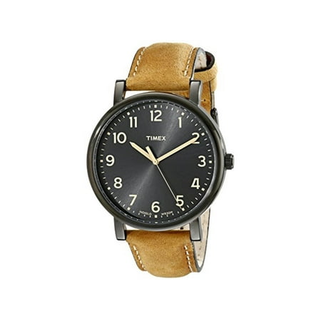 UPC 753048382286 product image for Men's T2N677 Originals Oversized Tan Leather Strap Watch | upcitemdb.com