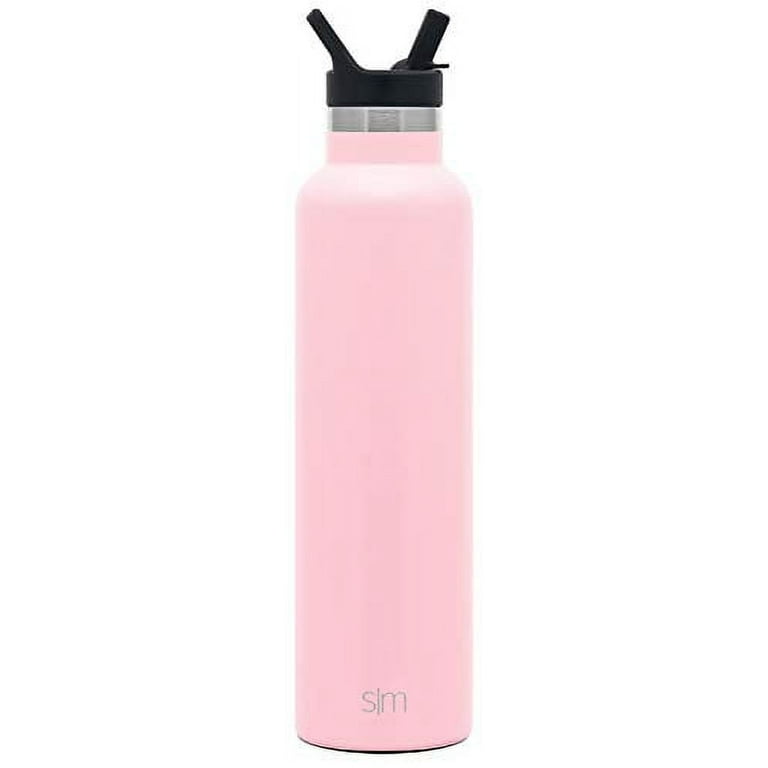 Simple Modern Water Bottle with Straw and Chug Lid Vacuum Insulated  Stainless Steel Metal Thermos Bottles | Reusable Leak Proof BPA-Free Flask  for