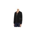 thumbnail image 1 of Finity Womens Quilted Knit Bomber Jacket, Black, 10, 1 of 2