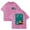 Pink, variant on Hudson Westbrook Take Your Time Tour Washed Cotton Tee Women Men Crewneck Short Sleeve T-shirt