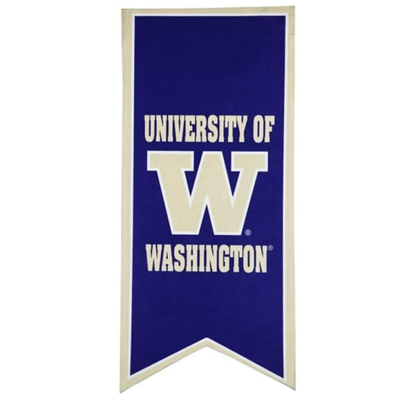 Washington Huskies 12.5'' x 28'' Flag Banner