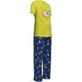 thumbnail image 3 of Pijama Dtr Bob Esponja para Niño Set Playera Manga Corta con Pantalón Marino Talla 4, 3 of 4