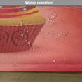 thumbnail image 6 of Ambesonne Birthday Place Mats Set of 4, 100 Old Cupcake, Standard Size, Pink Red and Orange, 6 of 6