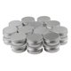 thumbnail image 1 of 24 Aluminio Tornillo Redondo Tapa Cosmética Bálsamo Labial Contenedor Caja Para Loción Jabón Cera Para El Cabello Artesanía Vela Crema Sal Zulema Caja redonda de aluminio de estaño, 1 of 8
