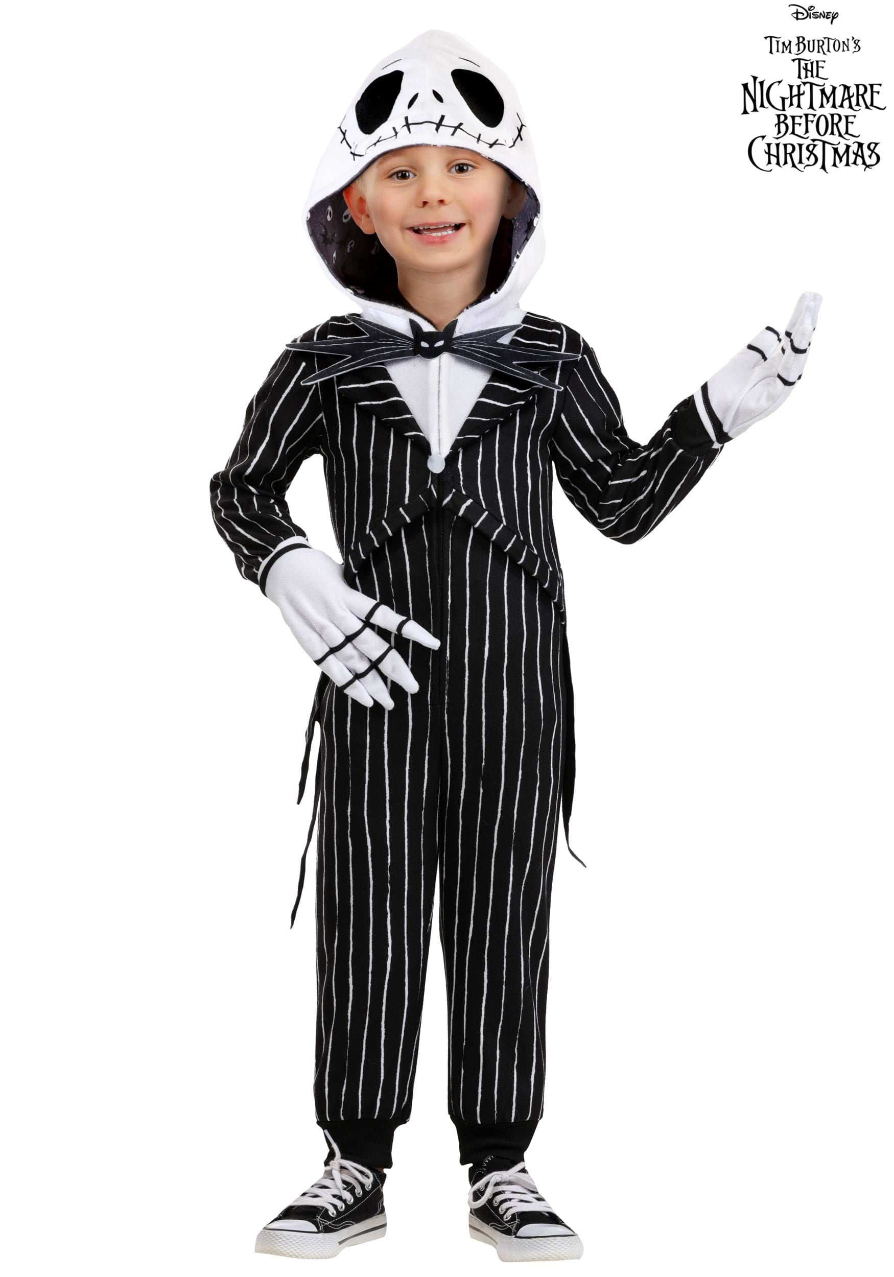 Toddler Disney Jack Skellington Onesie Costume
