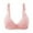White, variant on 36c Bra Pack Bras For Women Push Up Wireless Solid Color Underwear Adjustable Breathable Comfort Support Anti Drop Bra
