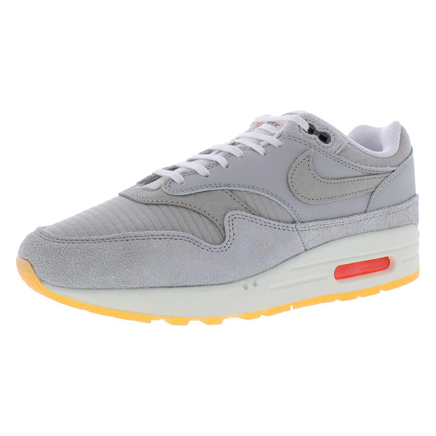 Nike Air Max 1 PRM Mens Shoes Size 8.5, Color: Grey/White