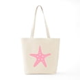 thumbnail image 6 of CafePress - Pink Starfish Tote Bag - Unisex Canvas Tote Bag, Beige, 1-Piece, 6 of 7