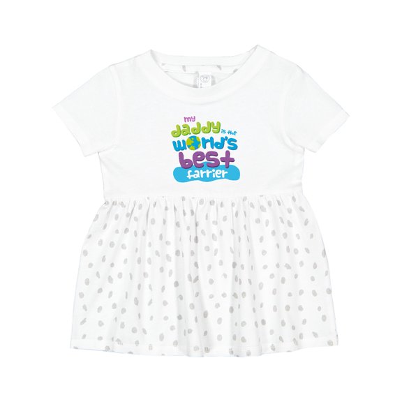 Inktastic Farrier Quote Girls Baby Dress