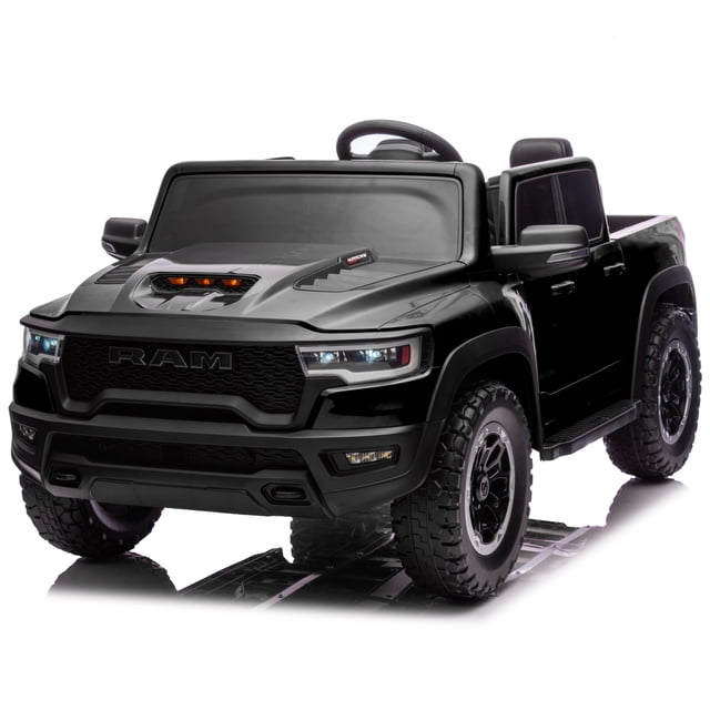 VOLTZ TOYS RAM RHO 1500 Licensed 24V 2 Seater Ride-On Truck High Doors for Kids