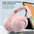 thumbnail image 3 of Tikeitoo Noise Cancelling Headphones Bluetooth Hifi Audio, Deep Bass Bluetooth Headphones for Online Learning and Travel, 3 of 7
