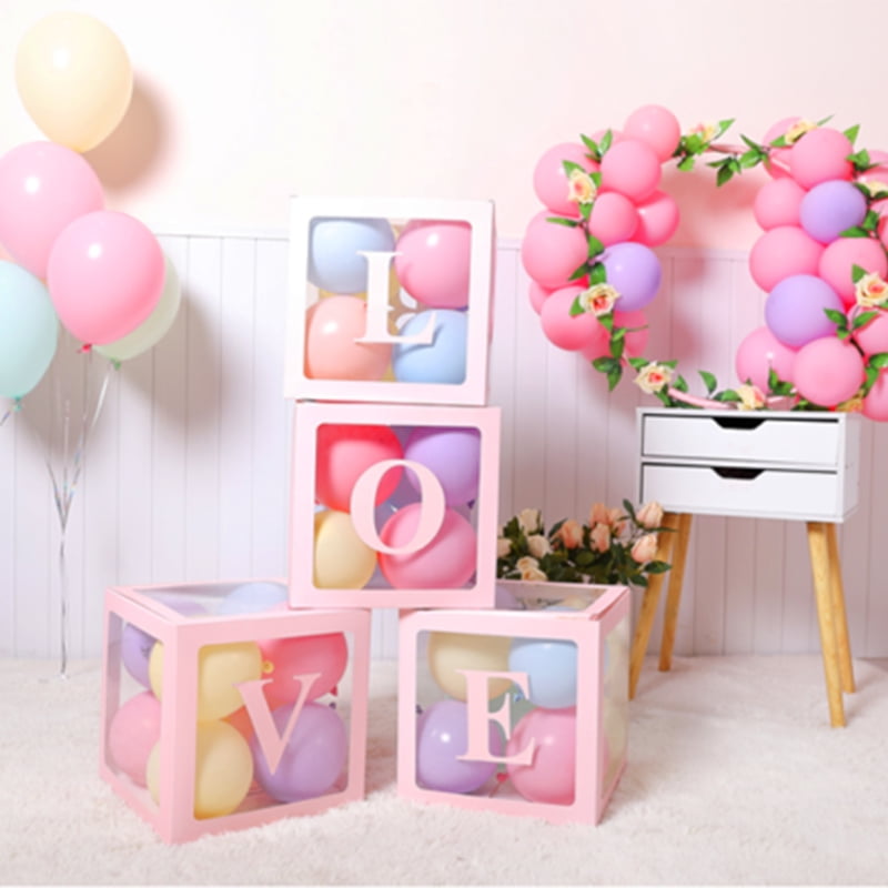 cube lettre ballon