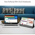 thumbnail image 4 of ASUS ZenScreen 15.6" 1080P Portable Monitor (MB16AC) - Full HD, IPS, Eye Care, Foldable Smart Case, Ultra-slim, Lightweight, USB-C Power Delivery, For Laptop, PC, Phone, Console , Black, 4 of 4