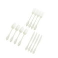 thumbnail image 1 of Thinsony Stylish Premium Plastic Forks Spoons and for Party Decor Silverware White 18.5cm 1Set, 1 of 6