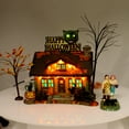 thumbnail image 4 of Department 56 House The Black Cat Flat Ceramic Halloween 6000661, 4 of 4