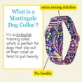 thumbnail image 4 of Country Brook Petz® 1 1/2 inch Blue Boho Mandala Martingale Dog Collar, Large, 4 of 6