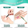 thumbnail image 4 of Paleta De Mezcla De Maquillaje Adhesivo, Paleta De Manos De Maquillaje Transparente, 100 Unidades, Efecto De Vendajes Respetuosos Con La Piel, Transpirable, Ligero Para El Hogar, 4 of 7