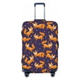 thumbnail image 2 of Goofa Stars and Fox Cute Pattern Luggage Covers For Suitcase,Suitcase Cover Protector Fit 18-32 Inch Luggage-X-Large, 2 of 9
