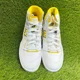 thumbnail image 5 of New Balance 650R Mens Size 8.5 White Yellow Basketball Leather Shoes Sneakers, 5 of 6