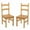 Antique brown, variant on Solid Wood Dining Chair (Set of 2) Corona | Furniture Dash COR105
