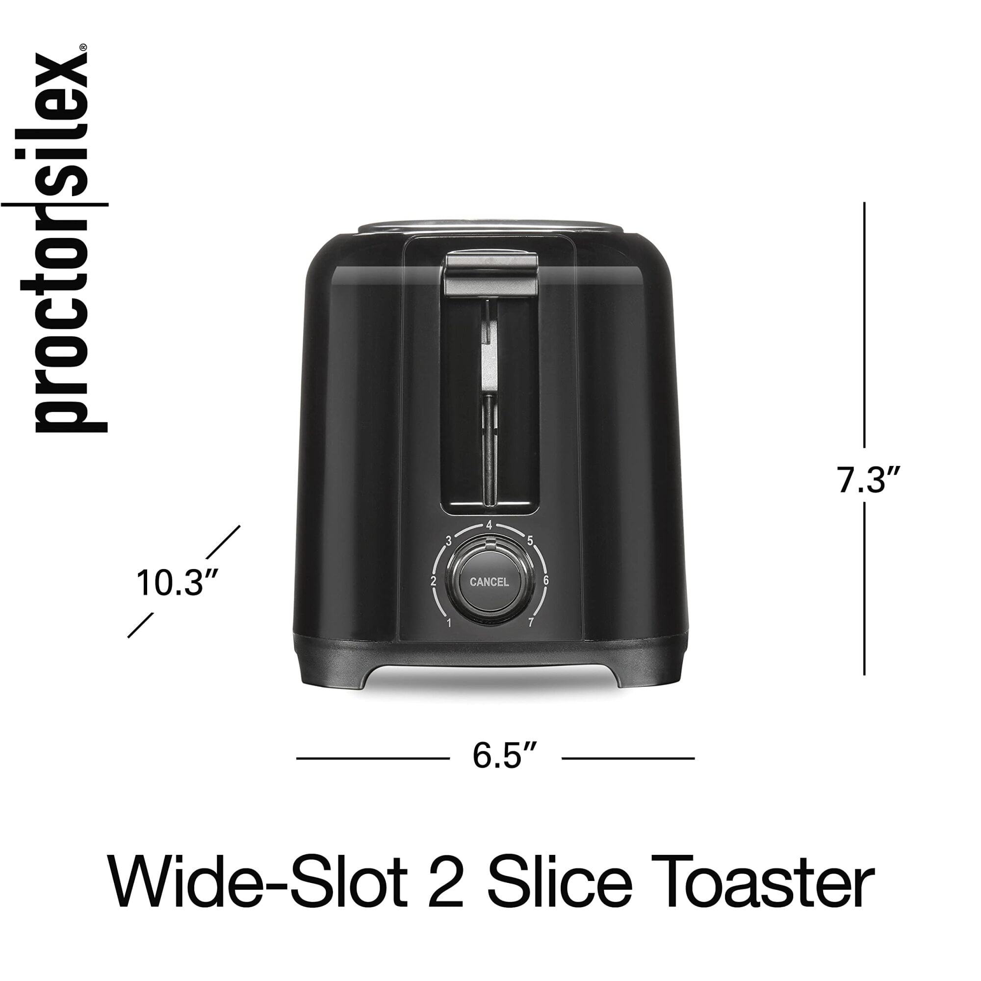 Proctor Silex Wide-Slot 2 Slice Toaster (Pack of 3)