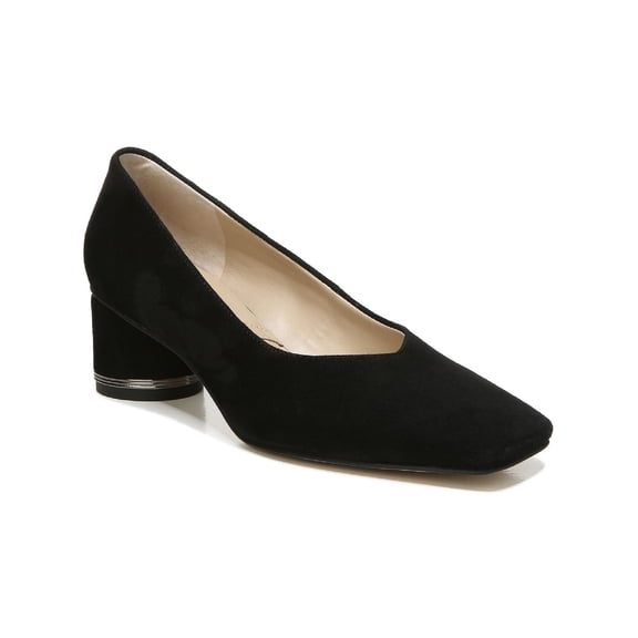 Franco Sarto Womens Pisa Suede Square Toe Pumps