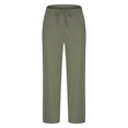thumbnail image 4 of Slouchy Pants for Men Comfort Casual Loose Straight Leg Lounge Pants Beach Resort Outfits Travel Airplane Pants, 4 of 6