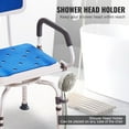 thumbnail image 6 of Shower Chair 360° Swivel, Bathtub Seat with Pivoting Arms 400LBS - Adjustable Height, Senior & Disability Support, 6 of 7