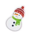 thumbnail image 1 of Juego de esponjas navideñas con diseño de muñeco de nieve, ciervo y copo de nieve para una limpieza suave y eficaz., 1 of 5