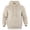Beige, variant on Hooded Sweatshirt for Men Relaxed Casual Long Sleeve Drawstring Hoodies Warmth Double-Sided Jacquard Fleece Pullover Hoodies Versatile Solid Color Winter Sweatshirt with Pockets 3XL