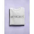 thumbnail image 3 of Be The Light Women Sweatshirt, Female 5X-Large, 3 of 4