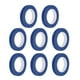 thumbnail image 1 of Uxcell 8Pcs 0.4 pulgadas de ancho 14 yardas cinta de enmascarar azul oscuro para hogar y oficina, 1 of 7