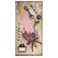 thumbnail image 2 of Qiilu Feather Pen Set, Vintage Writing Tool Dip Feather Pen, For Students Home Office, 2 of 8