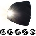 thumbnail image 1 of con faro, gorro de punto musical mejorado con auriculares y micrófono, regalos para hombres y mujeres brillar  Electrónica, 1 of 5