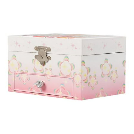 Zoomie Kids Girl's Musical Ballerina Rectangle Jewelry Box