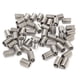thumbnail image 4 of Insertos de rosca, 100 piezas de insertos de rosca, hardware macho, tuerca reductora de rosca de acero inoxidable, innovación moderna, 4 of 9