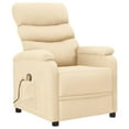 thumbnail image 5 of vidaXL Massage Recliner Electric Massaging Recliner Chair for Elderly Fabric, 5 of 42