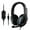 Black & Blue, variant on 3.5mm Wired Gaming Headphones Over Ear Game Headset Noise Canceling Earphone with Microphone Control for PC Laptop Smart Phone