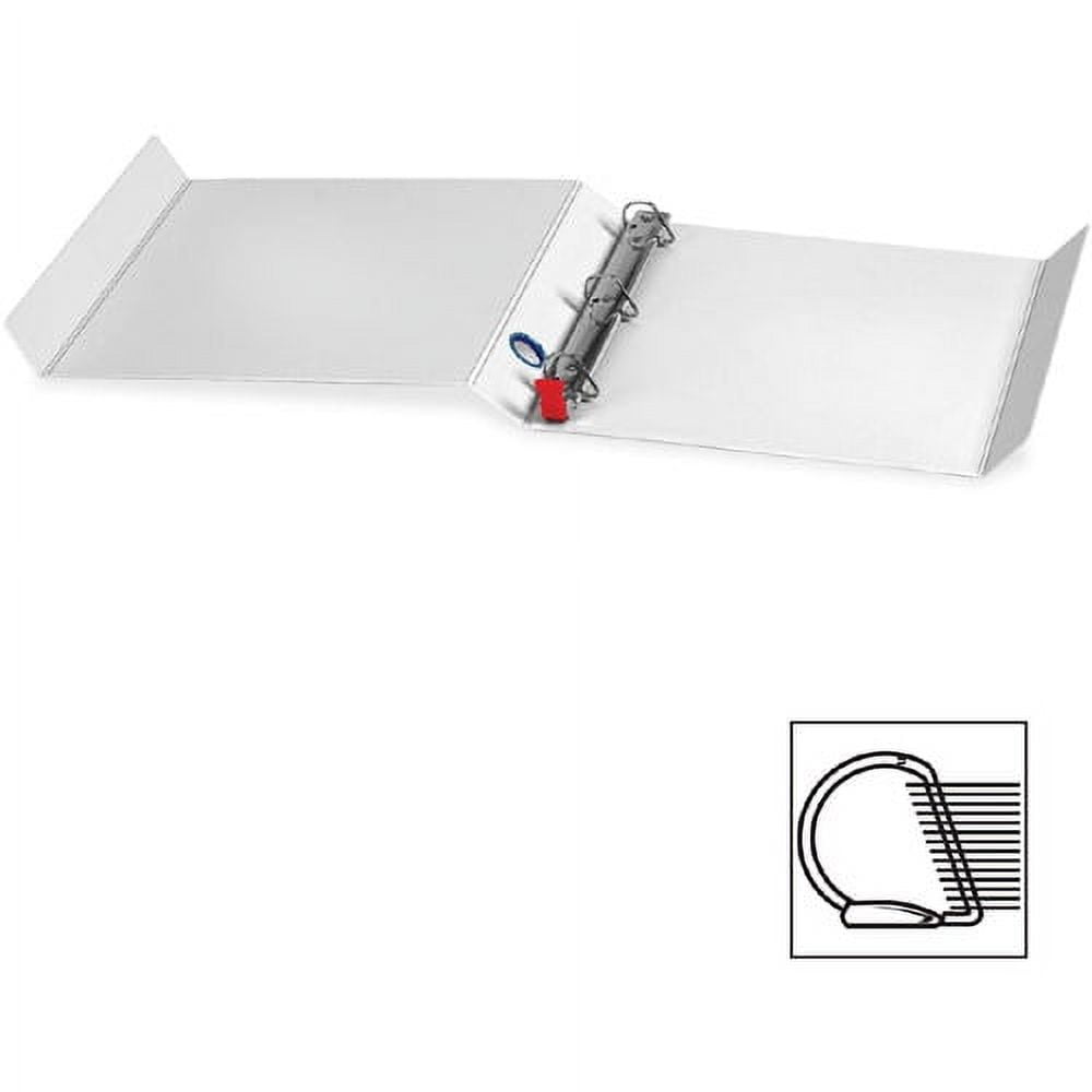 TOPS FreeStand Easy Open Slant-D Ring Binder 1" Binder Capacity - Letter - 8 1/2" x 11" Sheet Size - 225 Sheet Capacity - 1 1/2" Spine Width - 3 x D-Ring Fastener(s) - Polypropylene - White - 1.15 lb