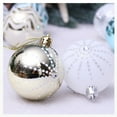 thumbnail image 4 of hirigin Christmas Ball Ornaments Decorative Xmas Balls Baubles Set with Stuffed Delicate Decorationsfor Holiday Wedding Party Decoration, Tree Ornaments (Gold, 24 Pcs), 4 of 5