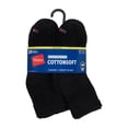 thumbnail image 2 of Hanes Womens CottonSoft Ankle Socks, 10-Pack, Size 4-10, 2 of 9