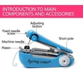 thumbnail image 5 of Sewing Machines 245667Handheld Sewing Machine,Mini Sewing Machine, Portable Mini Sewing Machine For Beginners,Mini Handheld Stitching Machine Automati, 5 of 5