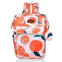 Egsiaanu Diaper Bag Backpack, 15.6 inch Large Waterproof Travel Mom Bag with Portable Changing Pad Baby Bag