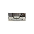 thumbnail image 4 of Meridian Furniture Stylus Cream Boucle Fabric Chair, 4 of 18
